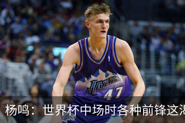杨鸣：世界杯中场时各种前锋这渴了那饿了全来了 谁能记住后卫呢